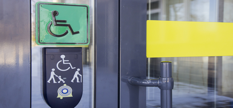automatic handicap door opener in Clovis