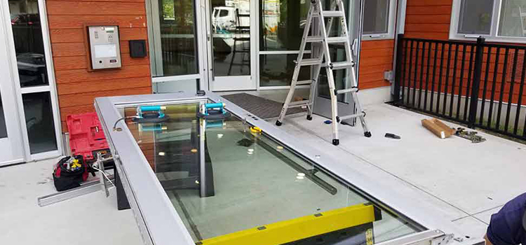 storefront door glass replacement Clovis